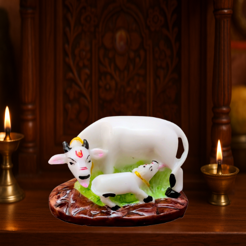 SPRINKLES Kamdhenu Cow & Calf Statue ARTICLE NO GDSKKCCD1M