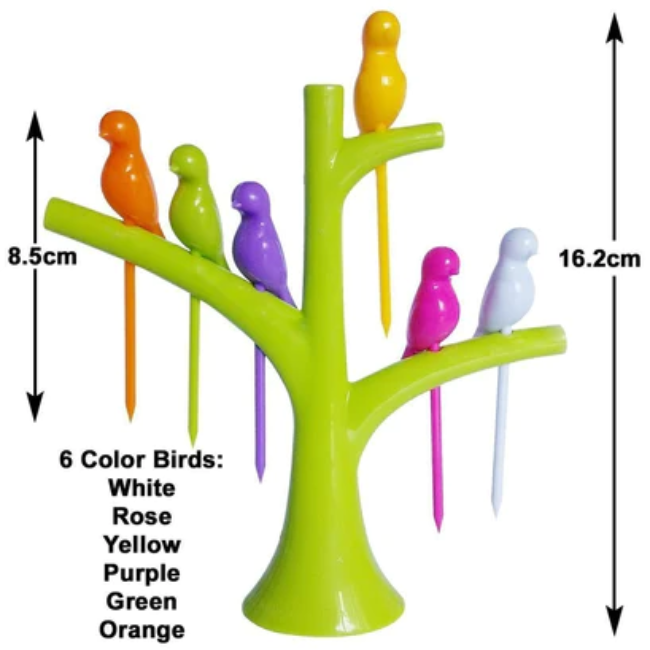 WELLMORA BIRD FORK (COLOR BOX PACKING) ARTICLE NO HKBFWD1M