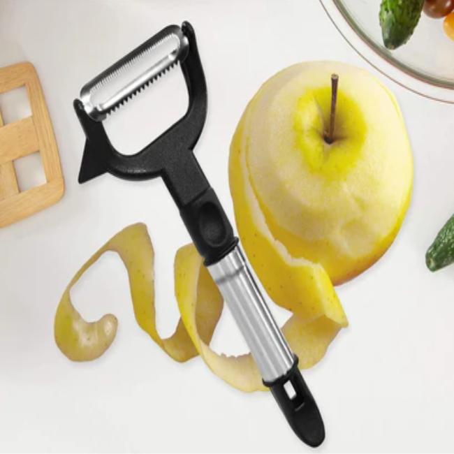 WELLMORA 2-IN-1 DOUBLE JULIENNE AND VEGETABLE PEELER ARTICLE NO HKDJVPWD1M
