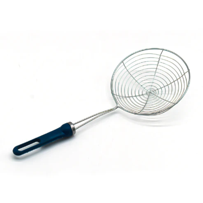 WELLMORA ROUND STAINLESS STEEL DEEP FRY /MESH STRAINER ARTICLE NO HKRSSDFSWD1M