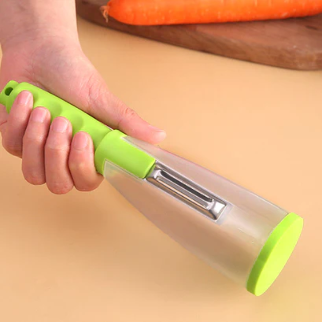 WELLMORA SMART MULTIFUNCTIONAL VEGETABLE/FRUIT PEELER FOR KITCHEN ARTICLE NO HKSMVPWD1M