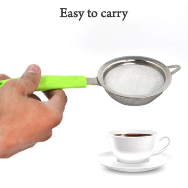 WELLMORA TEA AND COFFEE STRAINER FILTER WITH STAINLESS STEEL MESH ARTICLE NO HKSSTSWD1M