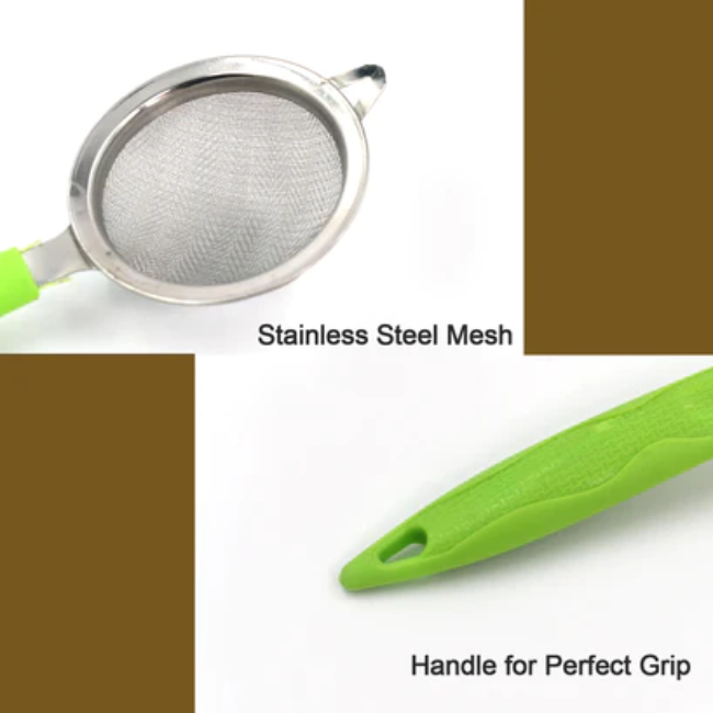 WELLMORA TEA AND COFFEE STRAINER FILTER WITH STAINLESS STEEL MESH ARTICLE NO HKSSTSWD1M