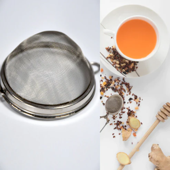 WELLMORA STAINLESS STEEL SOUP JUICE/TEA STRAINER ARTICLE NO HKSSTSWD2M