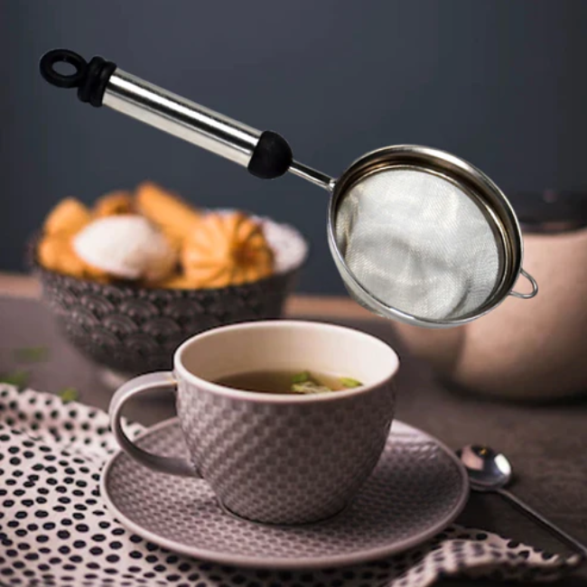 WELLMORA STAINLESS STEEL SOUP JUICE/TEA STRAINER ARTICLE NO HKSSTSWD2M