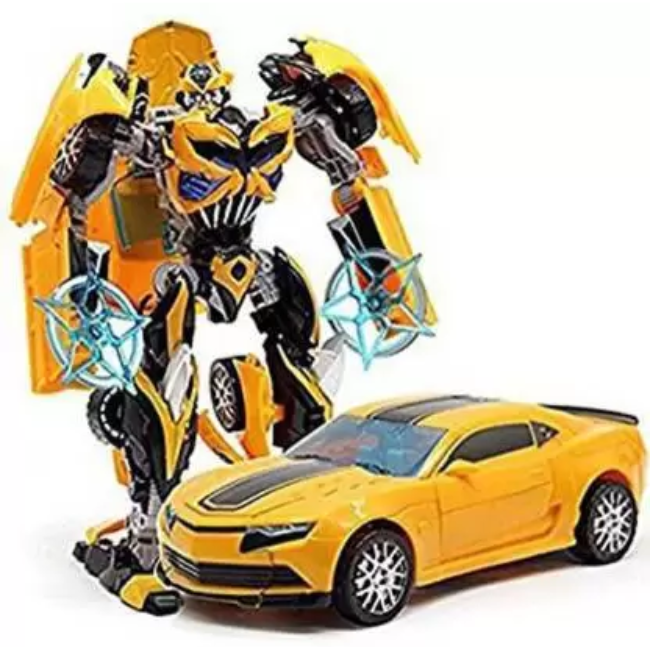 SOLO CITY Transfomer Robot Into Car with Led Light & Sound for Kids ARTICLE NO TYTRCWLSSD1M
