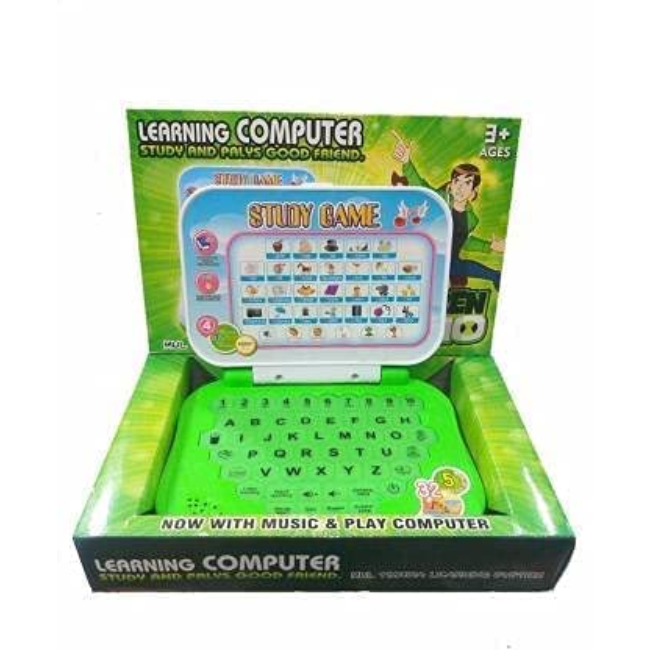 SOLO CITY Educational Computer/Laptop ABC and 123 Learning for Kids with Words, Sounds & Music Toddlers ARTICLE NO TYETCTTD1M