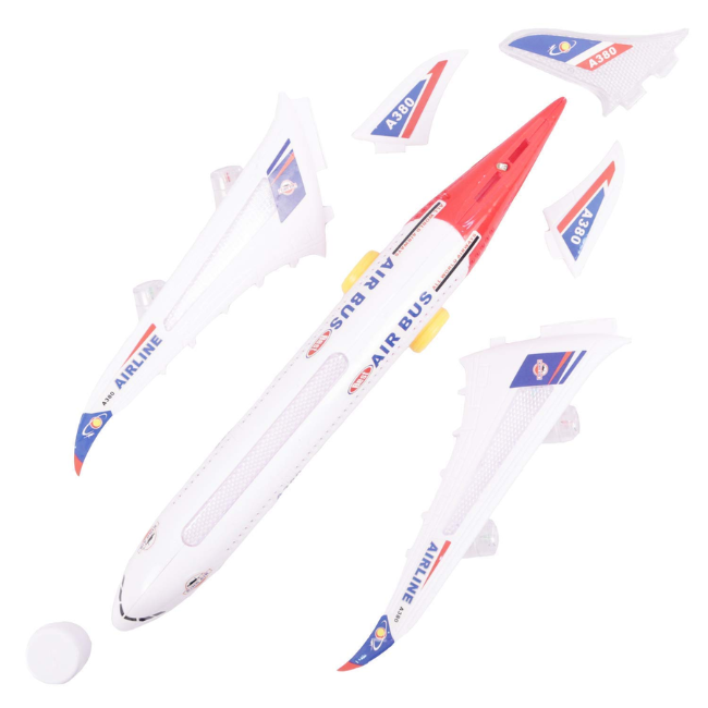 SOLO CITY Plastic Airbus A380 Battery Operated Aeroplane ARTICLE NO TYPABOSD1M