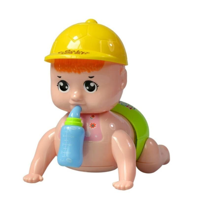 SOLO CITY Musical Talking Crawling Baby Toy for Babies Kids Infants Dazzling Lights and Dynamic Sound ARTICLE NO TYCBLMD1M