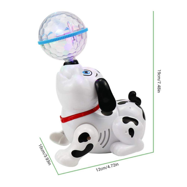 SOLO CITY Dancing Dog Toy with Music Flashing Lights ARTICLE NO TYDDTMFLD1M