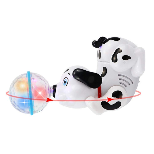 SOLO CITY Dancing Dog Toy with Music Flashing Lights ARTICLE NO TYDDTMFLD1M