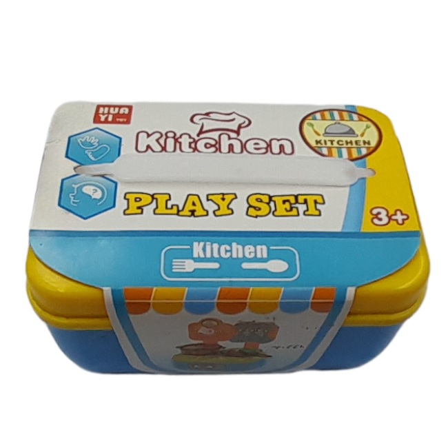 SOLO CITY Plastic Luxury Kitchen Set Cooking Toy with Accessories ARTICLE NO TYPLKSCD1M