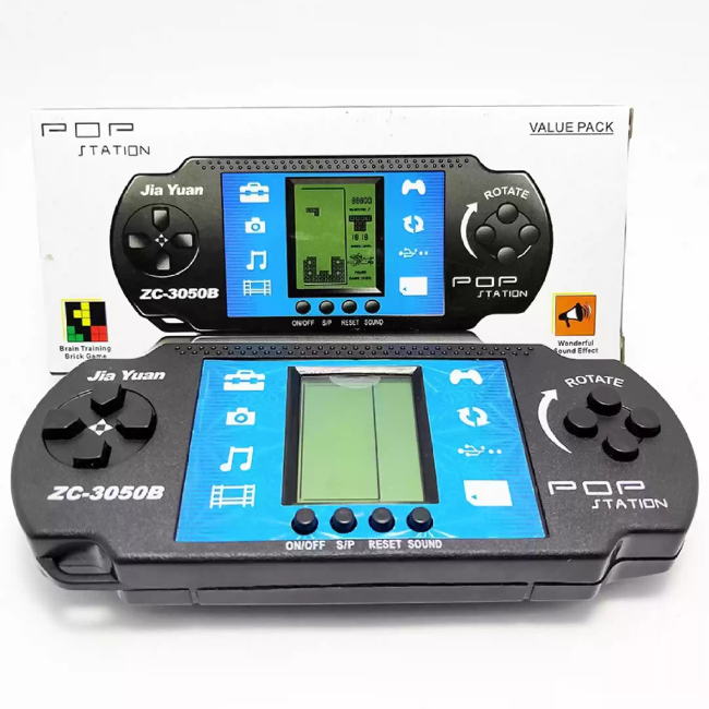 SOLO CITY POP STATION FUN BRICKS GAME SET FOR KIDS HANDHELD GAMING CONSOLE ARTICLE NO TYHHBGD1M