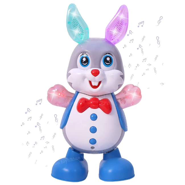 SOLO CITY Dancing Rabbit With Led Flashing Lights And Interactive Music for Boys and Girls ARTICLE NO TYDRNLD1M