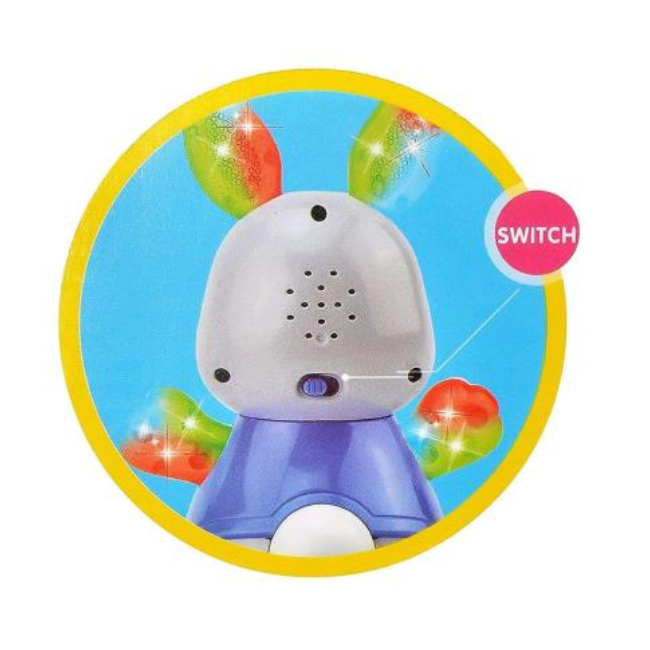 SOLO CITY Dancing Rabbit With Led Flashing Lights And Interactive Music for Boys and Girls ARTICLE NO TYDRNLD1M