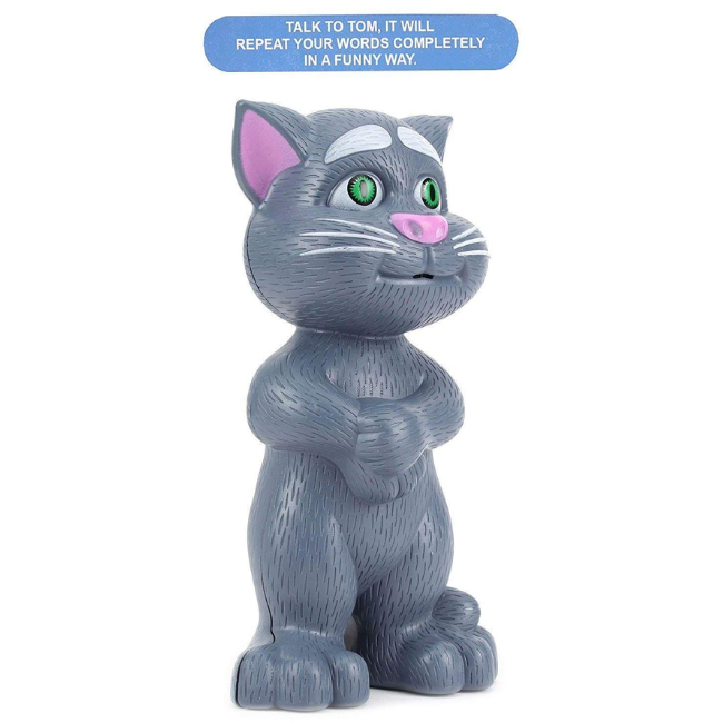 SOLO CITY Intelligent Talking Tom Cat, Speaking Robot Cat Repeats What You Say, Touch Recording Rhymes and Songs, Musical Cat ARTICLE NO TYMCTRSD1M