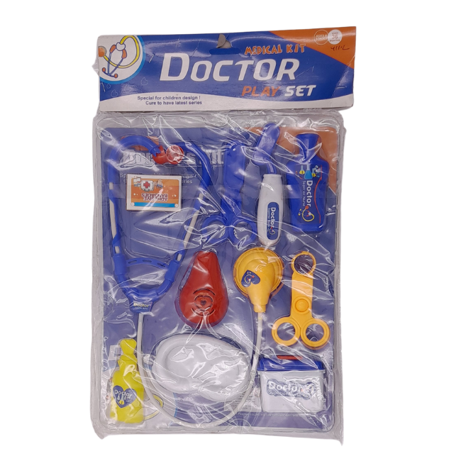 SOLO CITY Doctor Kit Toys for Kids, Doctor Kit Pretend Play Doctor Play Set Medical Toy Set Fun Toy Gift Early Education for Kids ARTICLE NO TDPSMCCSD2M