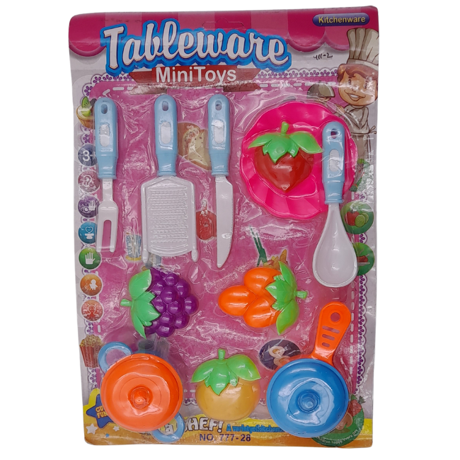 SOLO CITY Tableware Role Play Set ARTICLE NO TYTWRPSD1M