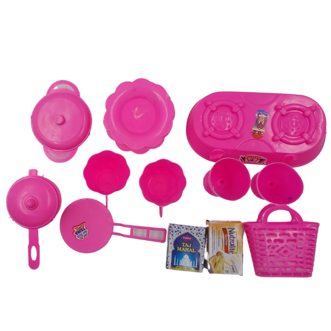 SOLO CITY Kitchen Cooking PlaySet for Kids Kitchen Ware Set for Girls/Kids Cooking Set ARTICLE NO TYKKKPSD2M
