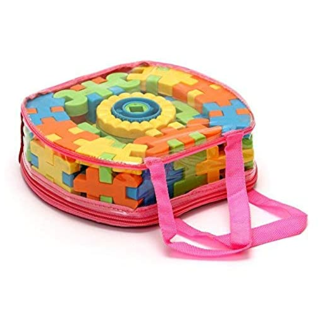 SOLO CITY Blocks Set, Multi Colour, Learning Block, 32 Pieces ARTICLE NO TYBSMCLD1M