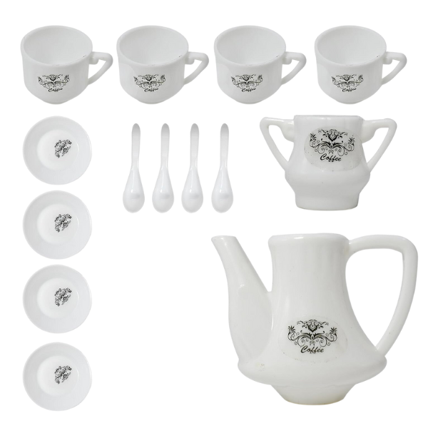 SOLO CITY Coffee Set Toys Made of Plastic Pretend Kitchen Play ARTICLE NO TYCSPKPD1M