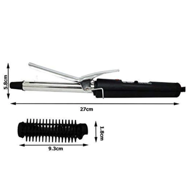 AIROTRON Professional Hair Curler Iron Rod Brush Styler for Women Professional Hair Curler Tong with Machine Stick and Roller ARTICLE NO HTHCED1M