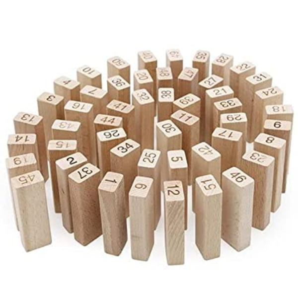 SOLO CITY Tumbling Tower Game for Kids and Adults, Wooden Blocks with 4 Dices Game|Stacking Game Challenging ARTICLE NO TYTTGJND1M