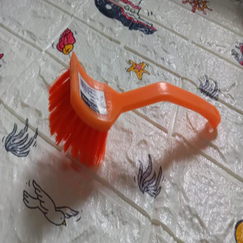 WELLMORA Plastic Wash Basin/Toilet Seat Cleaning Brush (Multicolour) ARTICLE NO HKSVBSBD3M
