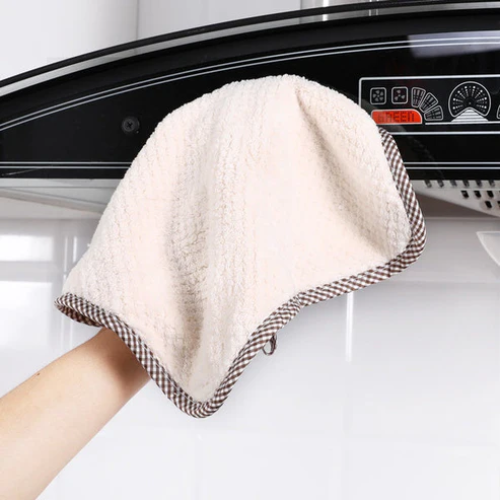 SPRINGSTONE Multi-Purpose Big Washable Towel for Kitchen – Absorbent and Durable for Cleaning, Drying, and Cooking Needs PACK OF 5 ARTICLE NO HFBTRSSHD3M