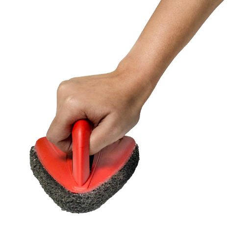 WELLMORA Tile Cleaning Multipurpose Scrubber Brush with Handle ARTICLE NO HKSBBSBD11M