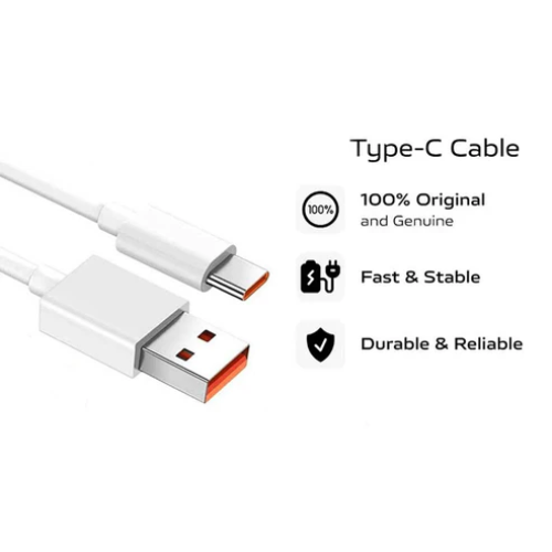 RAY VISION Type C data cable Fast Charging Cable (1 Mtr. / 1 Pc) ARTICLE NO MACCTD1M