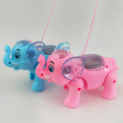 SOLO CITY Light and Sound Battery Operated Walking Elephant Toy Ground Walking & Musical Sound ARTICLE NO TYEMEBOD1M
