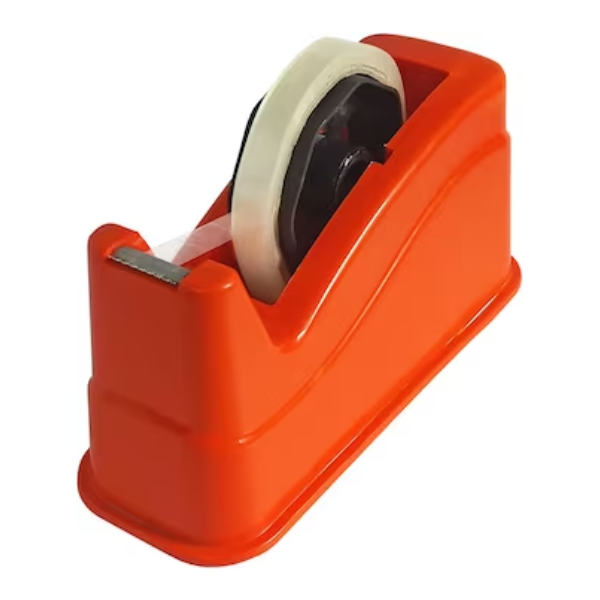 Aeronote Tape Dispenser Tabletop 1 inch Tape for Home,Office,School,Industry Multipurpose Use Plastic with Steel Blade Cutter ARTICLE NO STTDD2M