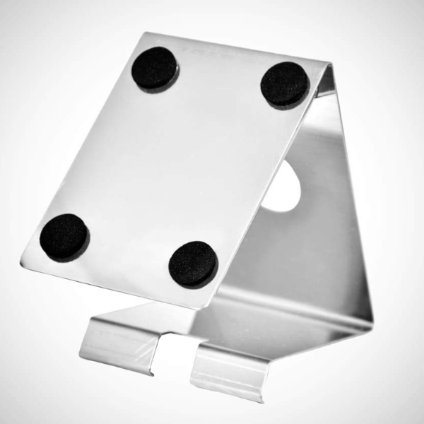 RAY VISION Stainless Steel Mobile Stand with Card Holder ARTICLE NO MASSMHCSD1M