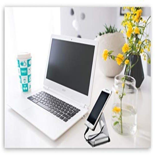 RAY VISION Stainless Steel Mobile Stand with Card Holder ARTICLE NO MASSMHCSD1M