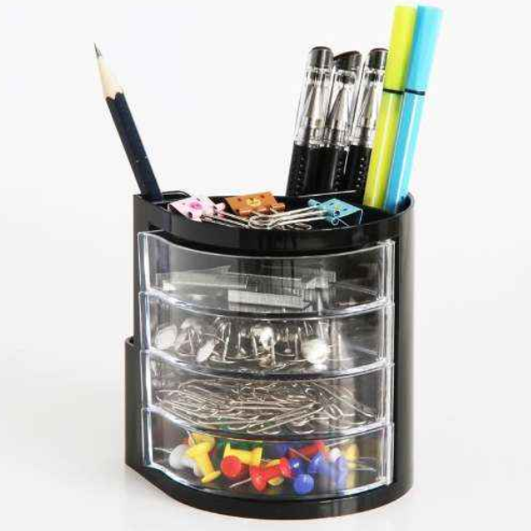 Aeronote Multi-functional 4 Drawers & 3 Compartments Desk Organizer ARTICLE NO STAPSD2M