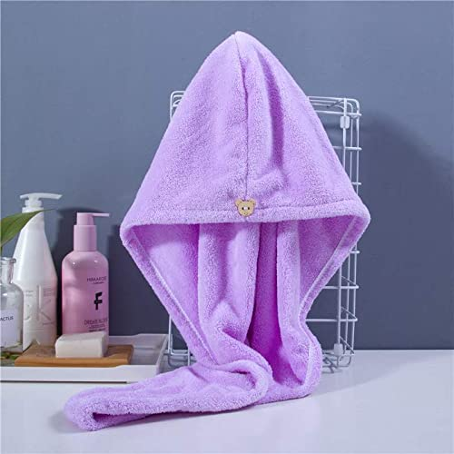 SPRINGSTONE Quick Turban Hair-Drying Absorbent Microfiber Towel/Dry Shower Caps/Bathrobe Hat/Magic Hair Wrap For Women (Multi Color)(Set Of 1) - 1 Tc ARTICLE NO HFBTRSSHD1M
