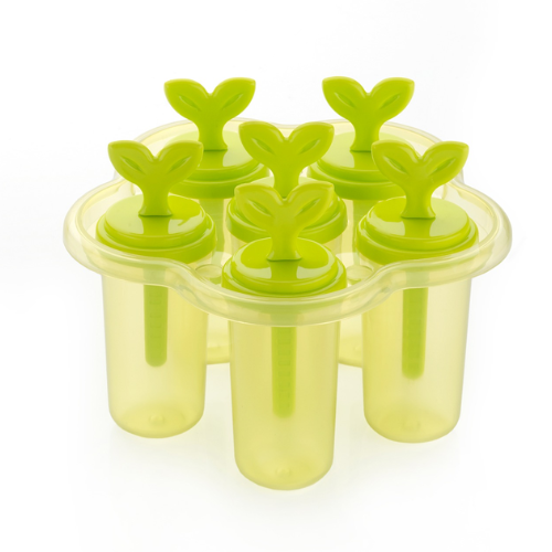 WELLMORA Plastic Ice Candy Kulfi Maker Mould- Homemade Reusable Popsicle Frozen Ice Cream Moulds Tray Kulfi Candy Ice Cream Mold Ice Pop Makers for Children & Adults (6 pcs Set) ARTICLE NO HKDFITWD3M