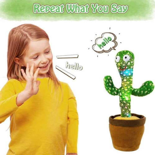 SOLO CITY Singing and Dancing Cactus | Talking Cactus Toy | Dancing Toys for Kids | Speaking khilaune | Gift for Kids ARTICLE NO TYDCMTD1M