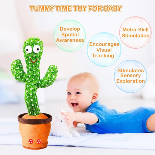 SOLO CITY Singing and Dancing Cactus | Talking Cactus Toy | Dancing Toys for Kids | Speaking khilaune | Gift for Kids ARTICLE NO TYDCMTD1M