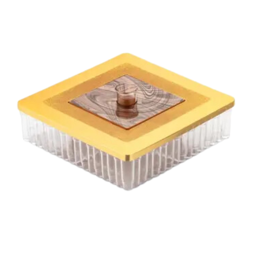 WELLMORA Super King Dry Fruit boxes/ Masala Boxes/ Pickle Boxes 4 Compartment Airtight storage Container ARTICLE NO HKDFTWD13M