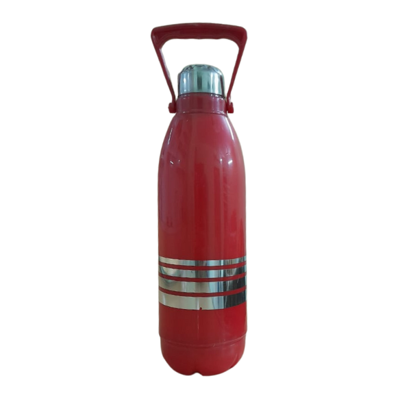 WELLMORA Vacuum Insulated Flask with Handle 1500ml| Hot and Cold Water Bottle with Screw lid | Double Walled Silver Bottle for Home, Office, Travel ARTICLE NO HKPIBD1M (Copy)