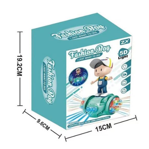 SOLO CITY Battery Operated Dancing Fashion Boy Skates Hoverboard Vehicle Toy with 5D Light, Music, 360° Rotation and Bump & go Action for Kids|Boys|Girls (Color-as per Availability) ARTICLE NO TYHBESMD1M