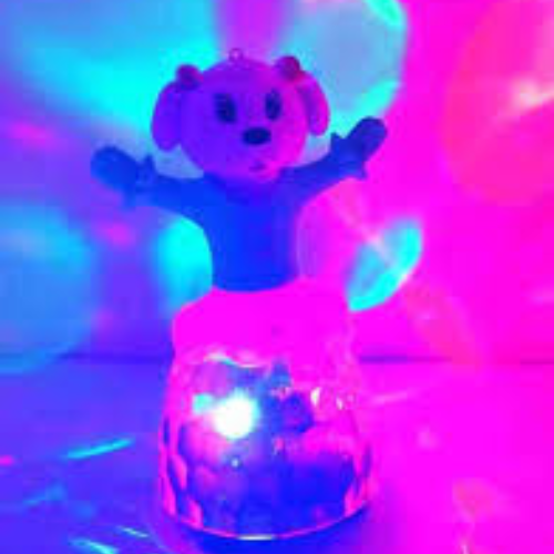 SOLO CITY 3D Flash Light Rotate Dog 360 With Musical Rotation Happy Time To Give Children A Good Gift (Multicolor) ARTICLE NO TYRDMDTD1M