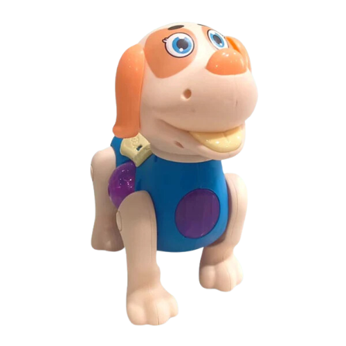SOLO CITY Electric Cute Pet Dog Toy With Light and Music (Multicolor) ARTICLE NO TYECDMD1M