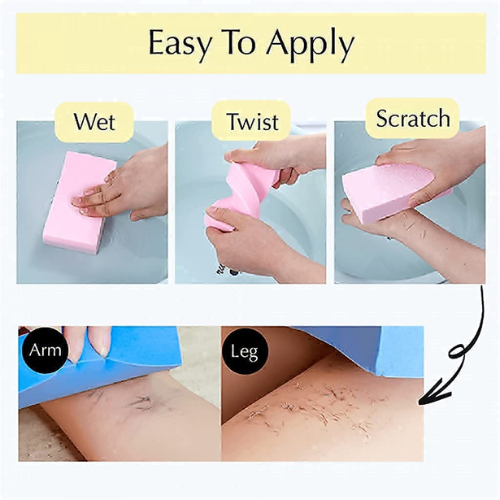 WELLMORA Ultra Soft Exfoliating Bath Sponge – Dead Skin Remover, Japanese Spa-Style Cellulite Massager, Body & Face Scrubber for Men & Women (Pack of 1) ARTICLE NO HKSBBSBD23M