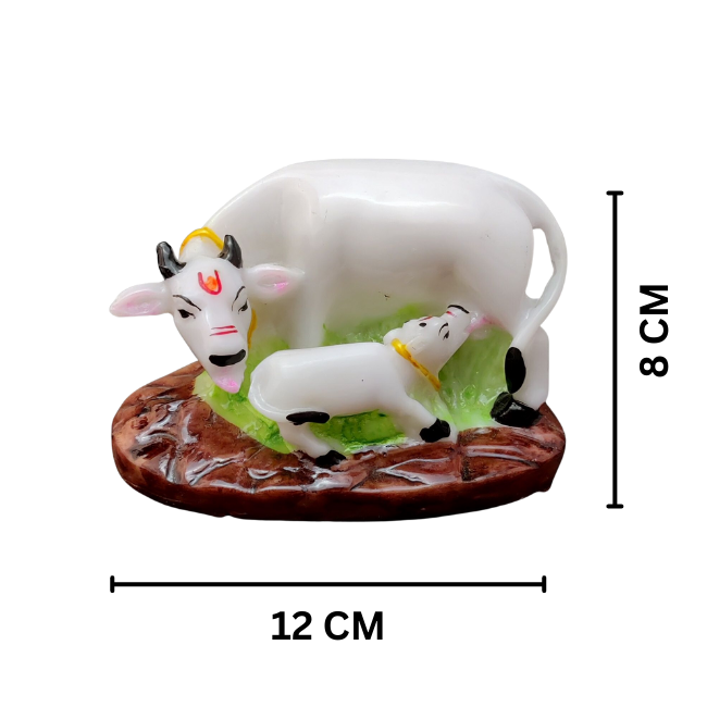 SPRINKLES Kamdhenu Cow & Calf Statue ARTICLE NO GDSKKCCD1M