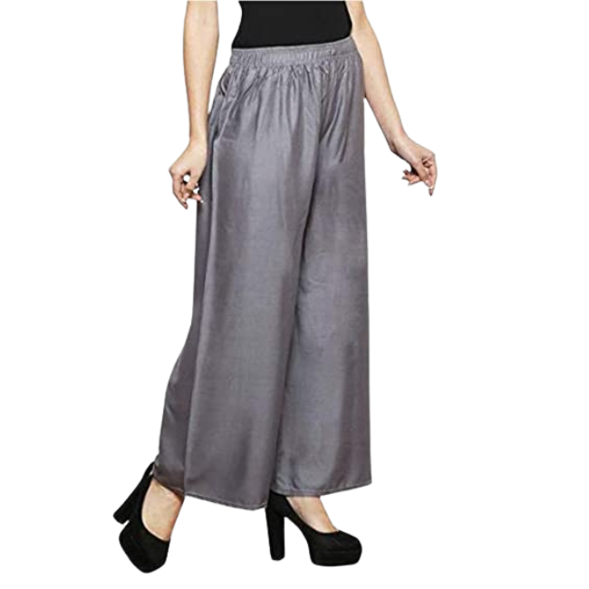 MOON FLY REGULAR FIT, RELAXED WOMEN RAYON PLAZZO ARTICLE NO. WNPLMFD1
