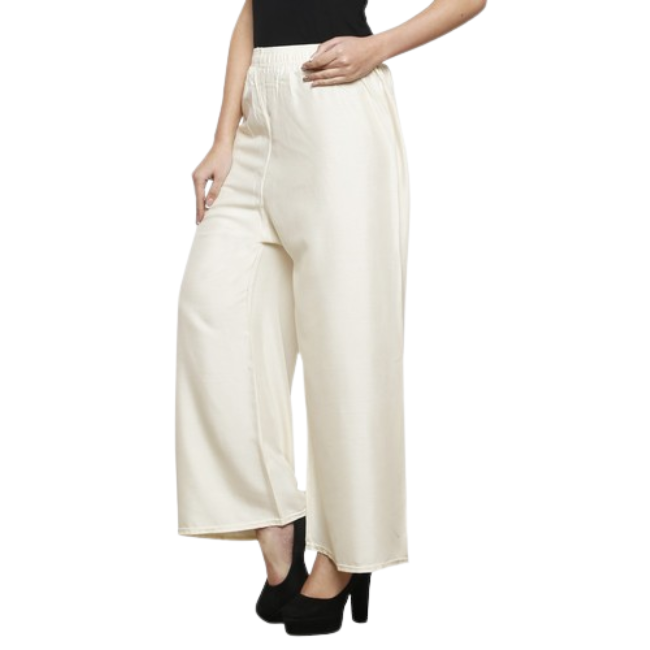 MOON FLY REGULAR FIT, RELAXED WOMEN RAYON PLAZZO ARTICLE NO. WNPLMFD1