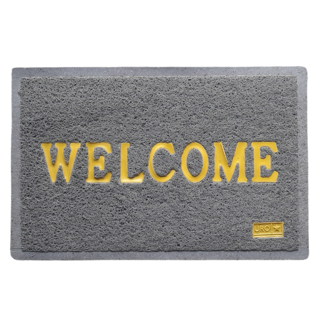 Tinyshades Solid PVC Anti Slip Welcome Printed Solid and Heavy Door Mat for Bath Room and Home Entrance ARTICLE NO HFTSDMD3M